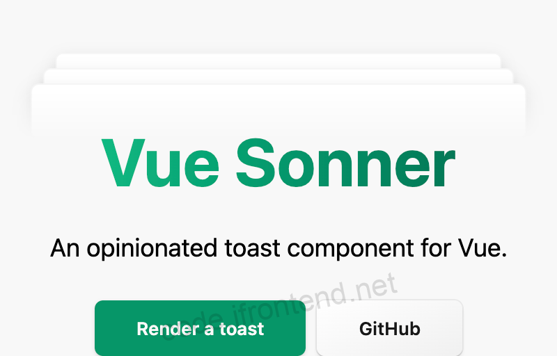 Vue Sonner – 专为Vue3设计的现代化Toast通知库,优雅API+丰富动画