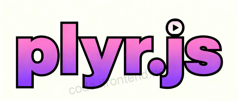 Vue3视频播放器神器Plyr.js：29.2k星标，BBC、SpaceX都在用的现代化播放器
